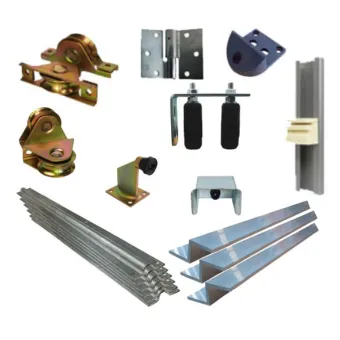 Fencing and Gate Hardware Hinges, Locks, Posts, Gates and Gate Frames | Sliding gate hardware kits have everything you need to make a sliding gate: wheels, floor track, gate holder, gate stopper and guide rollers.
