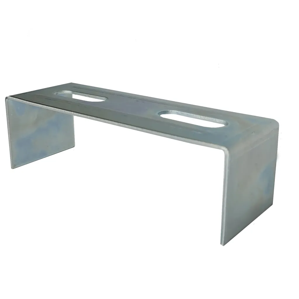 200mm U Bracket | Sliding Gate Hardware - GATE HARDWARE