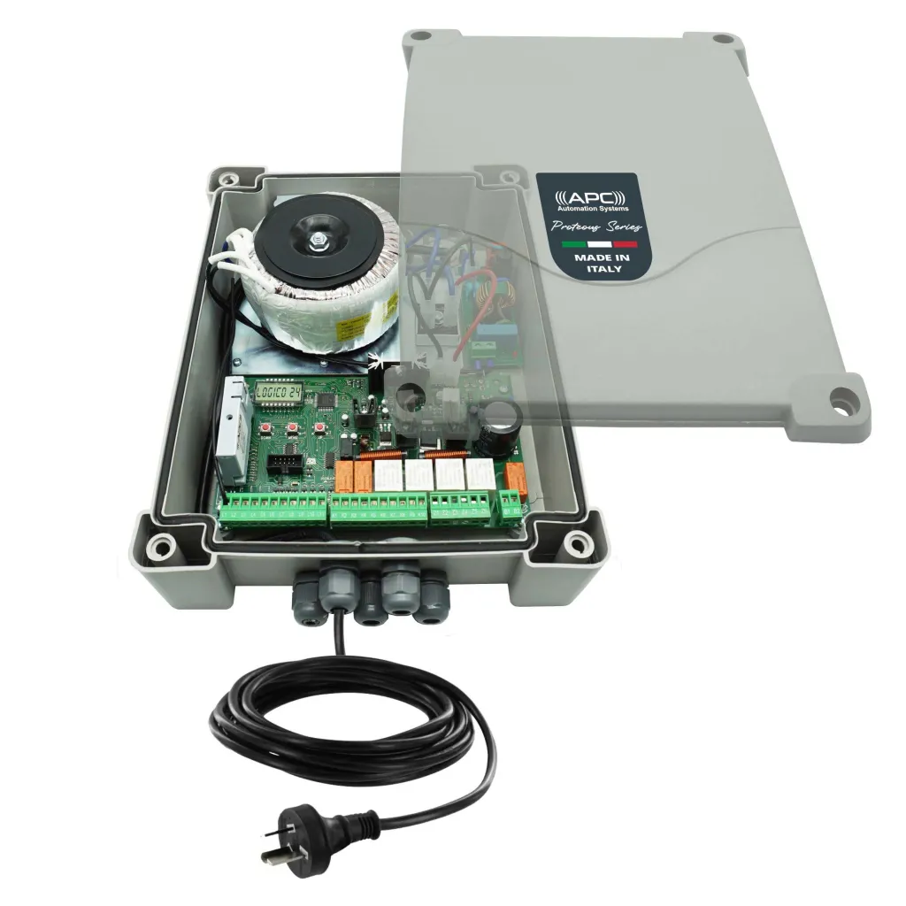 APC 24V DC Swing Gate Control Box Kit - Gate Automation Spares