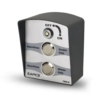 APC Wired Double Push Button Switch with Key Issolation