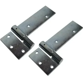 Strap Hinges Left Side Gate Top & Bottom Hinge Set | Gate Hardware