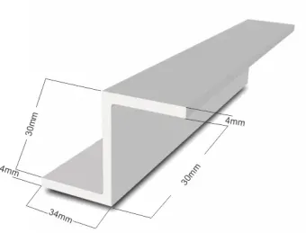 3m Length Z Channel Guide Angle