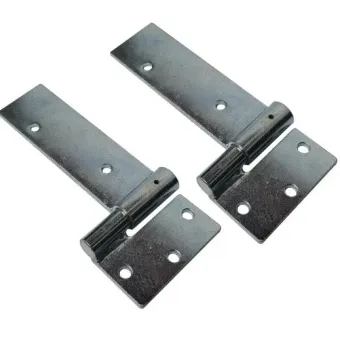 Strap Hinges Right Side Gate Top & Bottom Hinge Set | Gate Hardware