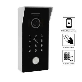 Direct to Smartphone Surface Mount Keypad Video Outdoor Station Wi-Fi Intercom