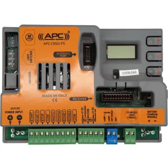 APC-P500 Feature Rich Proteous 500 24V Italian Made Sliding Gate Control Board DC/LV/SOL