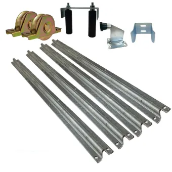 Complete Commercial Sliding Gate Hardware Kit | From 6m to 12m Sliding Gate Hardware Package