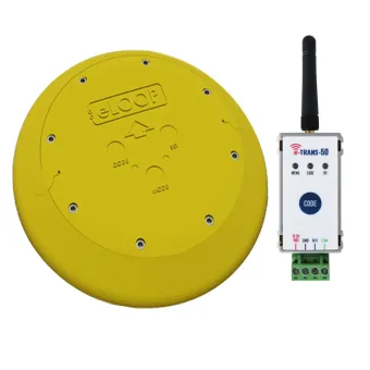 Wireless Vehicle Detection Ground Loop System - e-Loop Exit Mode Only Loop, Magnetometer Sensors Vehicle Detection for Automatic Gate Access Control